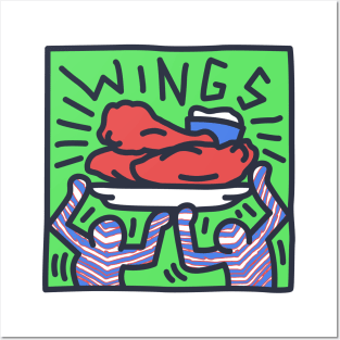 Buffalo Wings Posters and Art